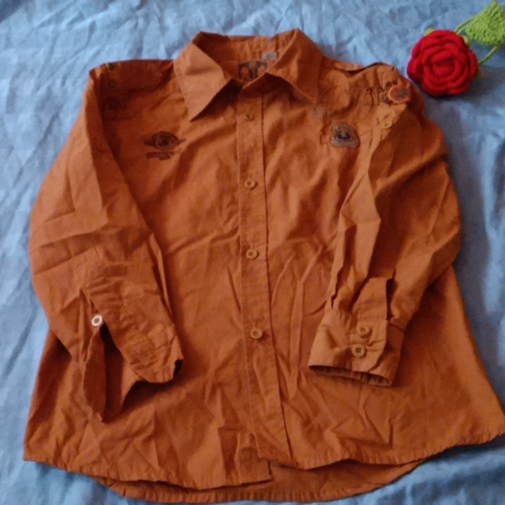 NWOT boys button down shirt